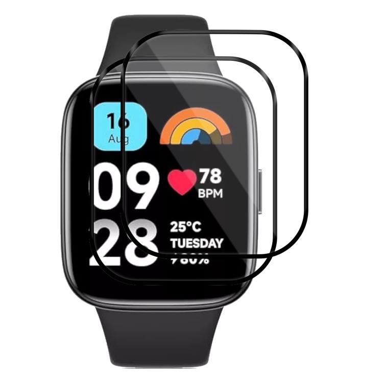 For Xiaomi Redmi Watch 3 Active 2pcs xDfind Curved 3D Composite Material Soft Film Screen Protector - free shipping - PMc TechLife - Order now!