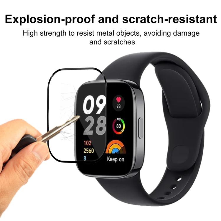 For Xiaomi Redmi Watch 3 Active 2pcs xDfind Curved 3D Composite Material Soft Film Screen Protector - free shipping - PMc TechLife - Order now!