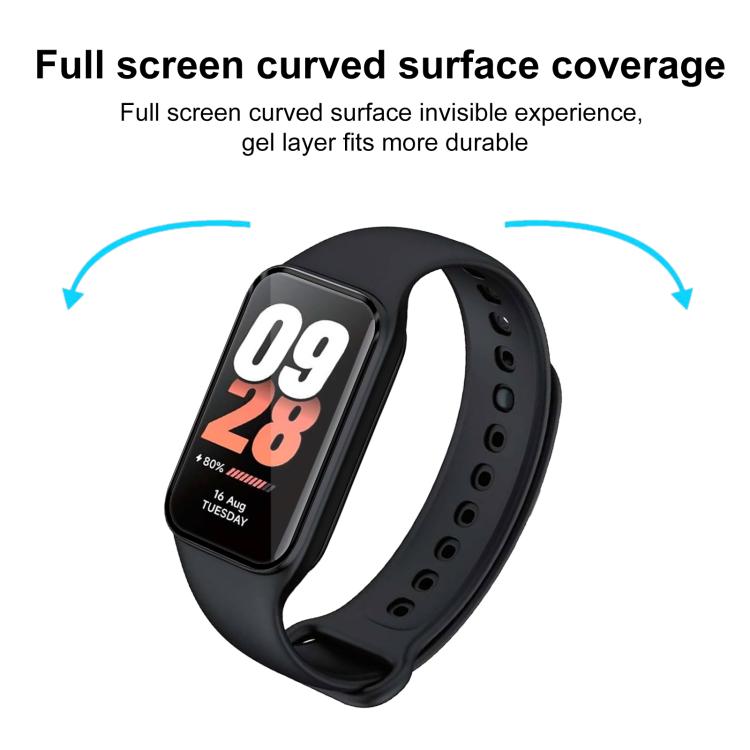 For Xiaomi Smart Band 8 Active 2pcs xDfind Curved 3D Composite Material Soft Film Screen Protector - free shipping - PMc TechLife - Order now!