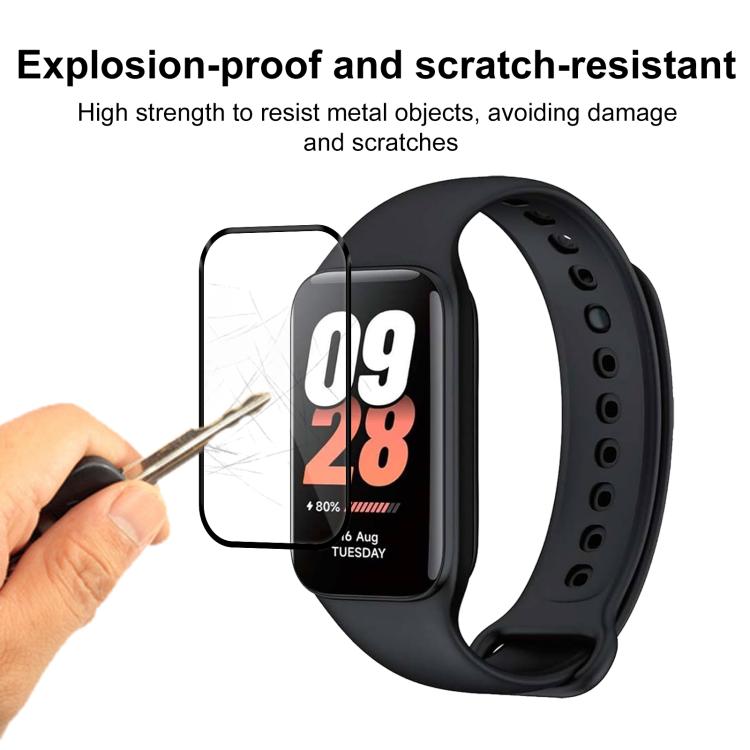 For Xiaomi Smart Band 8 Active 2pcs xDfind Curved 3D Composite Material Soft Film Screen Protector - free shipping - PMc TechLife - Order now!