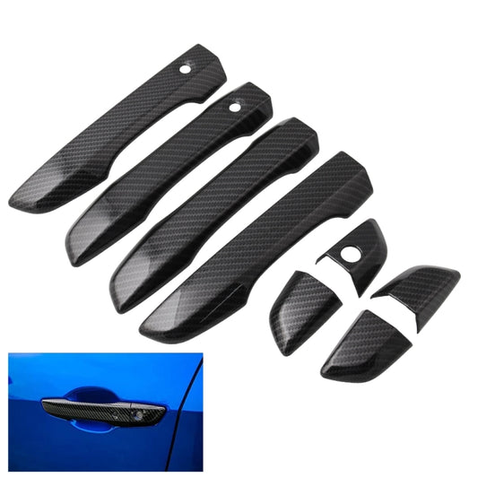 4 PCS Car Modified Carbon Door Handle Decoration for Honda Civic 2016-2020 - Door Handles by PMC Jewellery | Online Shopping South Africa | PMC Jewellery | Buy Now Pay Later Mobicred