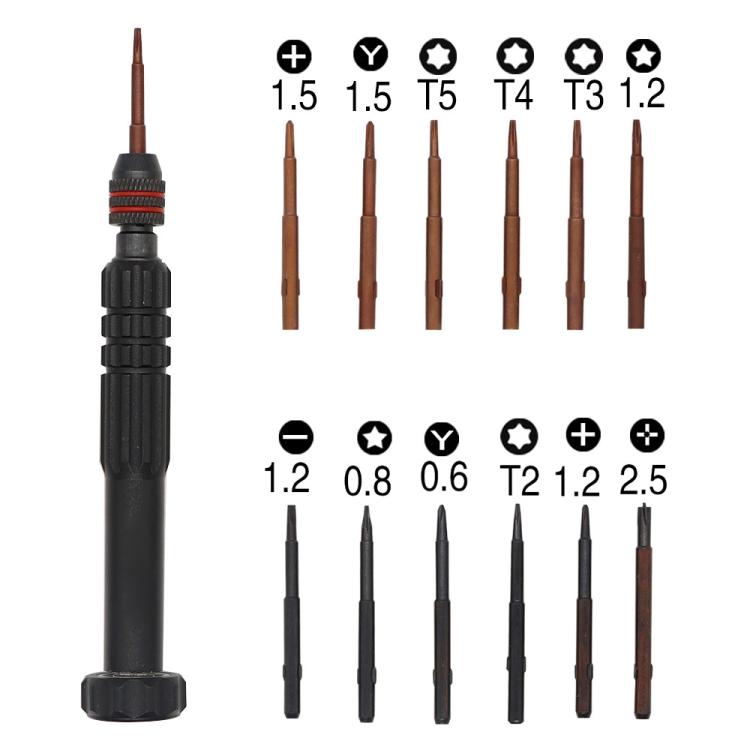 12 in 1 Aluminum Alloy Screwdriver Set - free shipping - PMC TechLife - Order now!