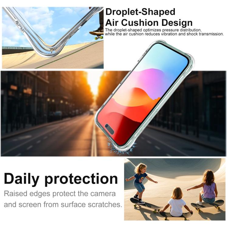 For iPhone 17 imak Shockproof Airbag TPU Phone Case(Transparent) - iPhone 17 Cases by imak | Online Shopping South Africa | PMC TechLife | Buy Now Pay Later Mobicred