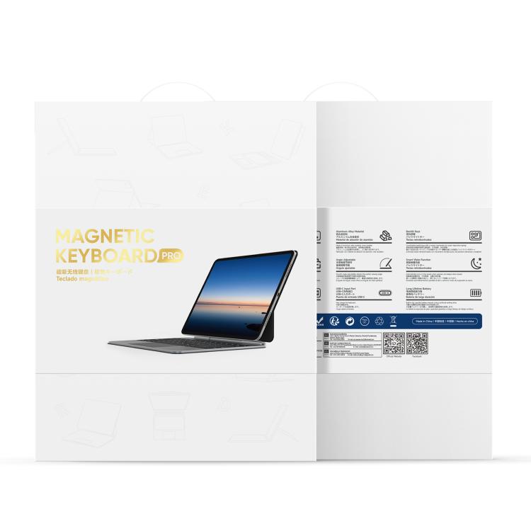 For iPad Pro 11 2024 DUX DUCIS MK Pro Series Floating Magnetic Keyboard Tablet Leather Case(Black) - free shipping - PMC TechLife - Order now!