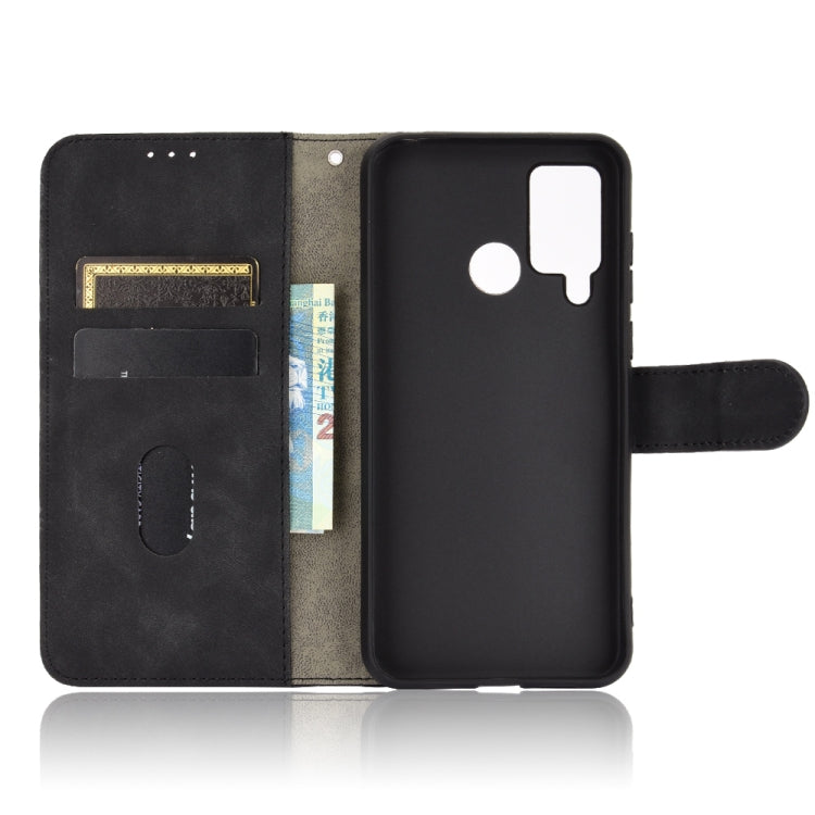 For DOOGEE N20 Pro Solid Color Skin Feel Magnetic Buckle Horizontal Flip Calf Texture PU Leather Case with Holder & Card Slots & Wallet(Black) - More Brand by PMC Jewellery | Online Shopping South Africa | PMC Jewellery | Buy Now Pay Later Mobicred