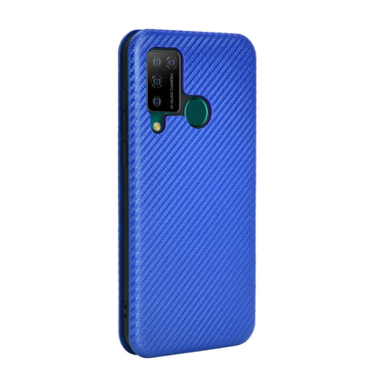 For DOOGEE N20 Pro Carbon Fiber Texture Horizontal Flip TPU + PC + PU Leather Case with Card Slot(Blue) - More Brand by PMC Jewellery | Online Shopping South Africa | PMC Jewellery | Buy Now Pay Later Mobicred