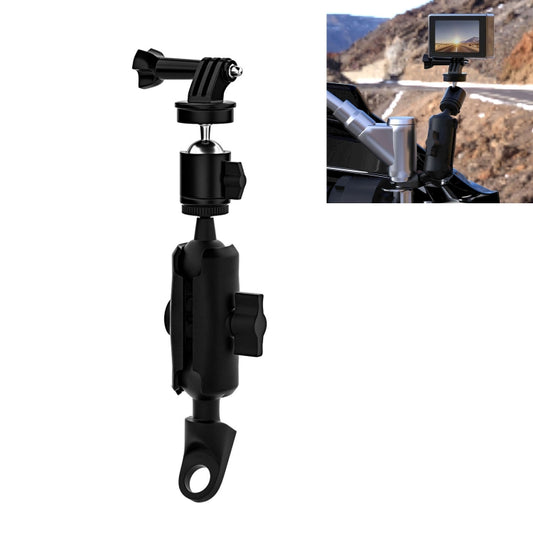 CS-1134B1 Motorcycle Bike Action Camera Recorder Mobile Phone Fixing Bracket Holder, Mirror Holder Version - Holder by PMC Jewellery | Online Shopping South Africa | PMC Jewellery | Buy Now Pay Later Mobicred