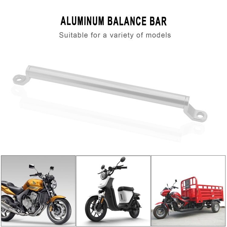 CS-859A3 Motorcycle Electric Vehicle Aluminum Alloy Extended Balance Bar Headlight Mobile Phone Bracket(Silver) - Others by PMC Jewellery | Online Shopping South Africa | PMC Jewellery | Buy Now Pay Later Mobicred