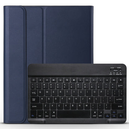 A098 Detachable Ultra-thin ABS Bluetooth Keyboard Tablet Case for iPad Air 4 10.9 inch (2020), with Stand(Dark Blue) - For iPad Air by PMC Jewellery | Online Shopping South Africa | PMC Jewellery