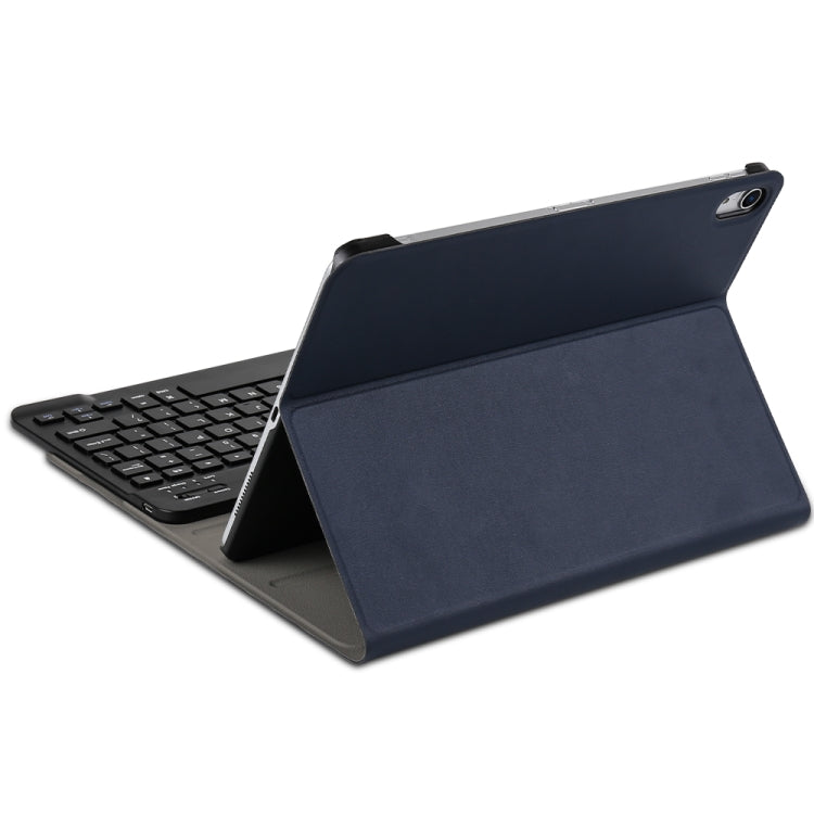 A098 Detachable Ultra-thin ABS Bluetooth Keyboard Tablet Case for iPad Air 4 10.9 inch (2020), with Stand(Dark Blue) - For iPad Air by PMC Jewellery | Online Shopping South Africa | PMC Jewellery