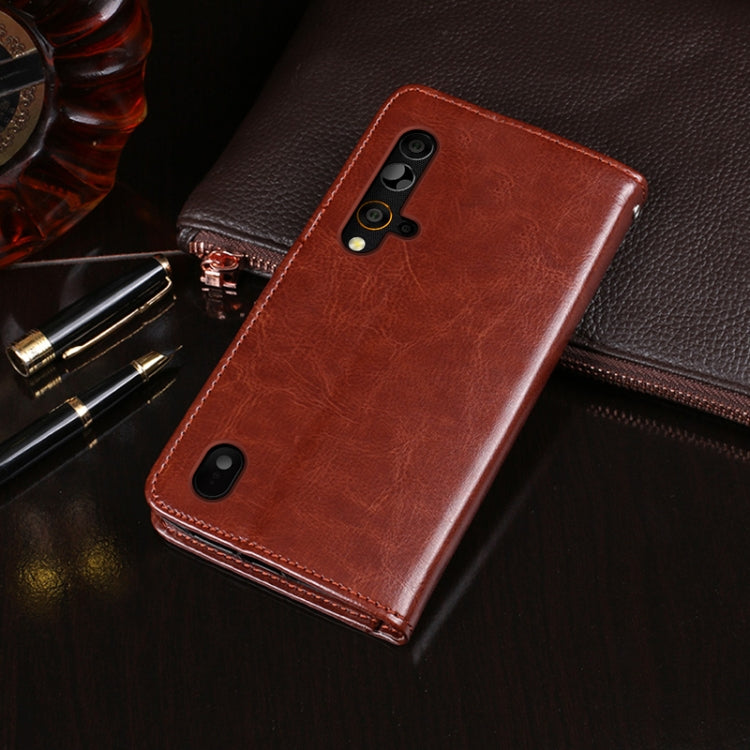 For Blackview BV9900 Pro idewei Crazy Horse Texture Horizontal Flip Leather Case with Holder & Card Slots & Wallet(Brown) - More Brand by idewei | Online Shopping South Africa | PMC Jewellery | Buy Now Pay Later Mobicred