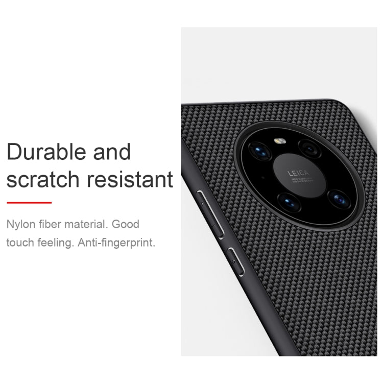 For Huawei Mate 40 Pro NILLKIN Shockproof TPU + PC Textured Protective Case(Black) - Huawei Cases by NILLKIN | Online Shopping South Africa | PMC Jewellery | Buy Now Pay Later Mobicred