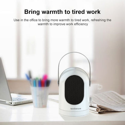 600W Winter Mini Electric Warmer Fan Heater Shaking Head Desktop Household Radiator Energy Saving, US Plug (White) - Electric Heaters by PMC Jewellery | Online Shopping South Africa | PMC Jewellery | Buy Now Pay Later Mobicred