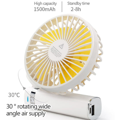 S2 Portable Foldable Handheld Electric Fan, with 3 Speed Control & Night Light (Mint Green) - Electric Fans by PMC Jewellery | Online Shopping South Africa | PMC Jewellery | Buy Now Pay Later Mobicred