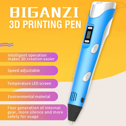 Hand-held 3D Printing Pen, USB Plug(Yellow) - 3D Printer by PMC Jewellery | Online Shopping South Africa | PMC Jewellery | Buy Now Pay Later Mobicred