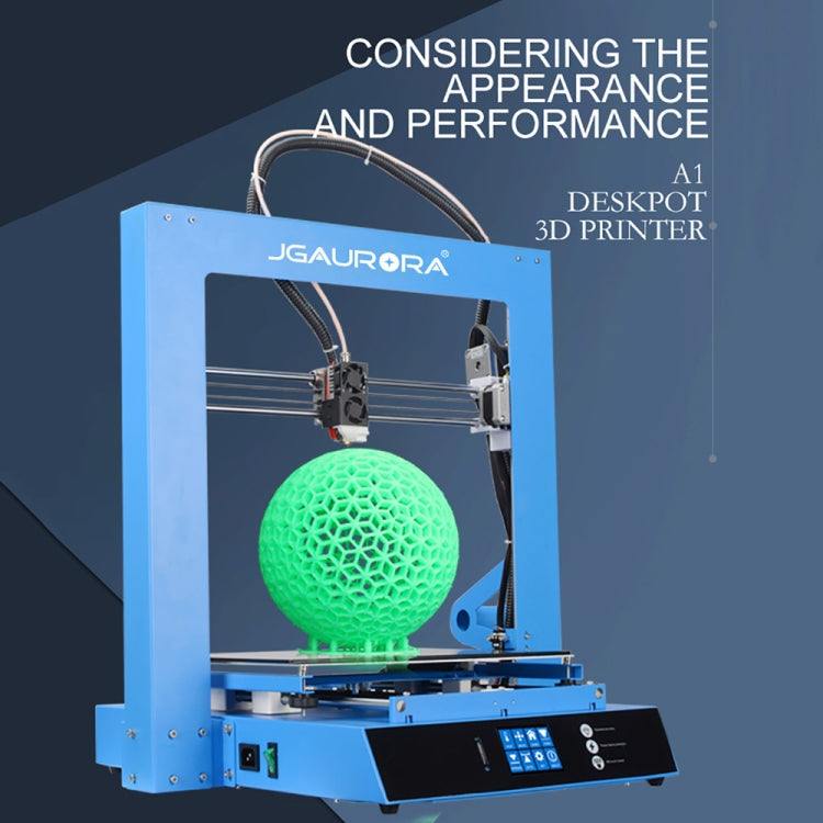 JGAURORA A1 Desktop High Precision Metal Plate Frame Three-Dimensional Physical 3D Printer - free shipping - PMc TechLife - Order now!