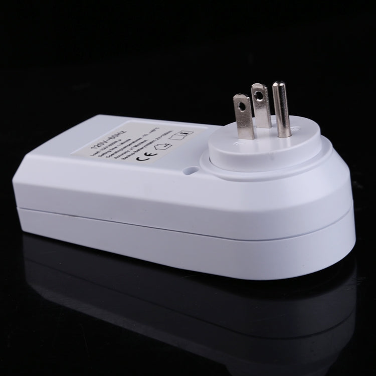 AC 120V Smart Home Plug-in Programmable LCD Display Clock Summer Time Function 12/24 Hours Changeable Timer Switch Socket, US Plug - Energy Saving Timer Socket by PMC TechLife | Online Shopping South Africa | PMC TechLife | Buy Now Pay Later Mobicred