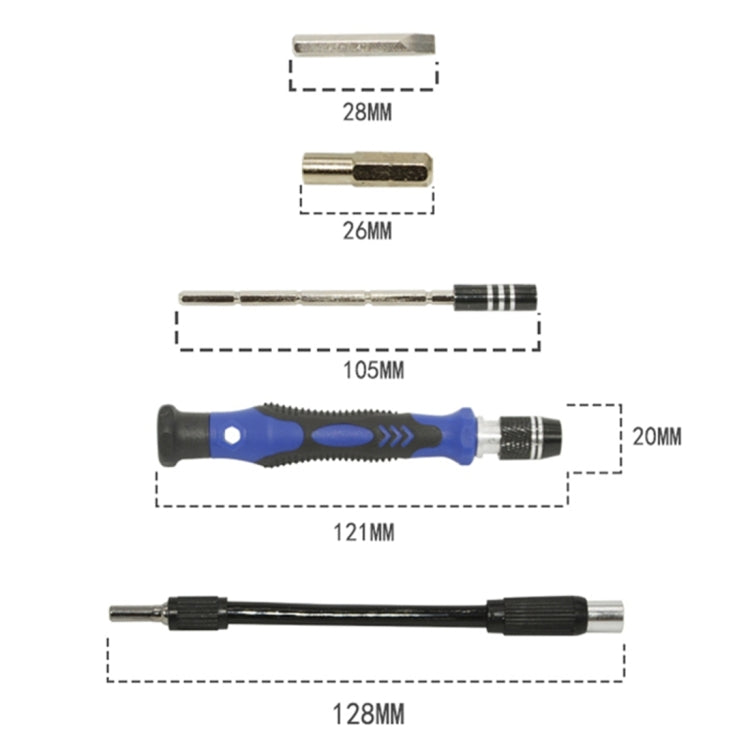 B54bit 54 in 1 Professional Multi-functional Screwdriver Set - Screwdriver Set by JIAFA | Online Shopping South Africa | PMC TechLife | Buy Now Pay Later Mobicred