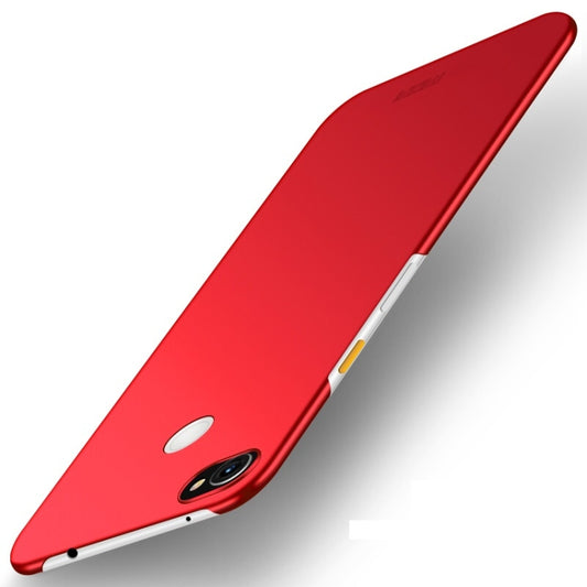 MOFI Frosted PC Ultra-thin Hard Case for Google Pixel 3A XL(Red) - Google Cases by MOFI | Online Shopping South Africa | PMC Jewellery