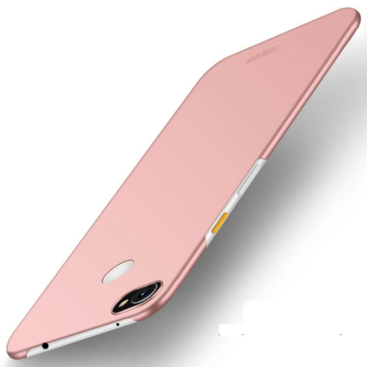 MOFI Frosted PC Ultra-thin Hard Case for Google Pixel 3A XL(Rose Gold) - Google Cases by MOFI | Online Shopping South Africa | PMC Jewellery