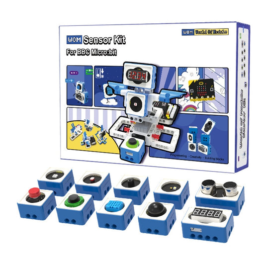 Yahboom Building Block Sensor Module Kit, Compatible with Micro:bit V2/V1.5 Arduino UNO Raspberry Pi Pico, without micro:bit - Others by YAHBOOM | Online Shopping South Africa | PMC Jewellery | Buy Now Pay Later Mobicred