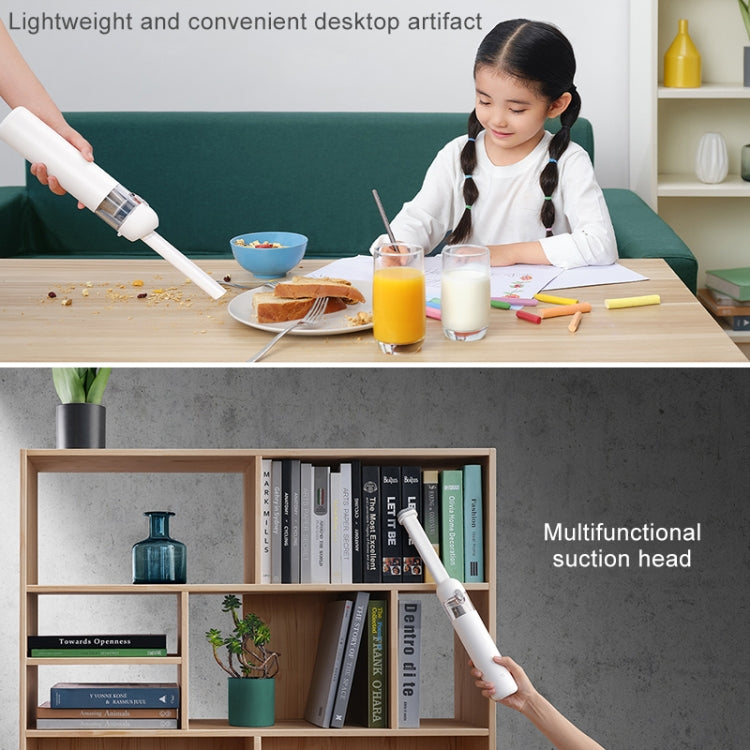 Original Xiaomi Mijia 120W 13000Pa Portable Handheld Car Home Vacuum Cleaner Dust Catcher Cleaning Tools(White) - Handheld Cleaner & Mops by Xiaomi | Online Shopping South Africa | PMC Jewellery | Buy Now Pay Later Mobicred