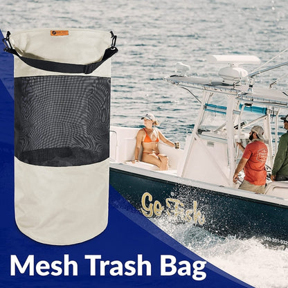 Oxford Cloth Garbage Storage Bag for Ship, Size: 65 x 25 x 25cm (Black) - Marine Accessories & Parts by PMC Jewellery | Online Shopping South Africa | PMC Jewellery | Buy Now Pay Later Mobicred