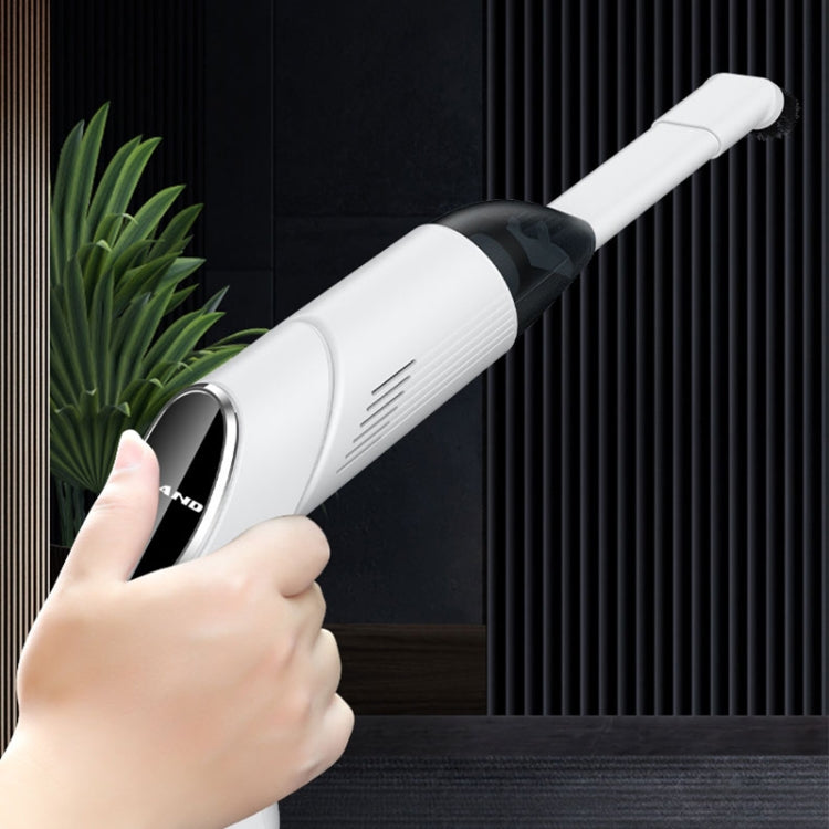 Portable Hand-held Folding Vacuum Cleaner (White) - Vacuum Cleaner by PMC TechLife | Online Shopping South Africa | PMC TechLife | Buy Now Pay Later Mobicred