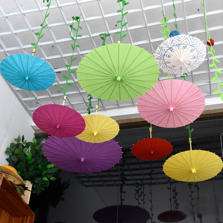 Indoor Aerial Creative Background Layout Corridor Classroom Paper Umbrella Hanging Wall Decoration, Diameter: 40cm(White) - Ornaments by PMC Jewellery | Online Shopping South Africa | PMC Jewellery