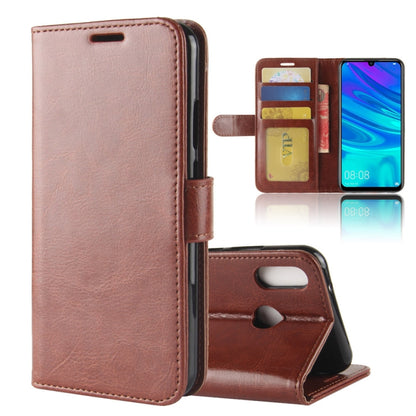 R64 Texture Single Fold Horizontal Flip Leather Case for Huawei P30 Lite, with Holder & Wallet & Card Slots & Photo Frame (Brown) - Huawei Cases by PMC Jewellery | Online Shopping South Africa | PMC Jewellery | Buy Now Pay Later Mobicred