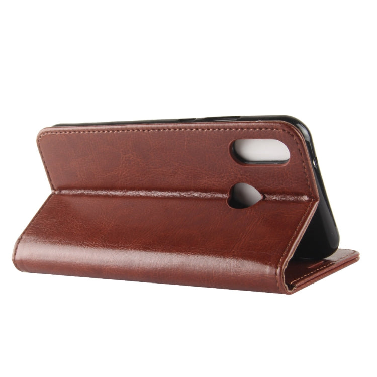 R64 Texture Single Fold Horizontal Flip Leather Case for Huawei P30 Lite, with Holder & Wallet & Card Slots & Photo Frame (Brown) - Huawei Cases by PMC Jewellery | Online Shopping South Africa | PMC Jewellery | Buy Now Pay Later Mobicred