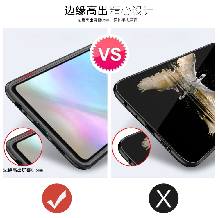 Scratchproof TPU + Acrylic Ring Bracket Protective Case for Huawei P30(Silver+Black) - Huawei Cases by PMC Jewellery | Online Shopping South Africa | PMC Jewellery | Buy Now Pay Later Mobicred