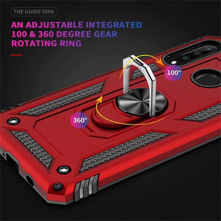 Armor Shockproof TPU + PC Protective Case for Huawei P30 Lite, with 360 Degree Rotation Holder (Black) - free shipping - PMC TechLife - Order now!