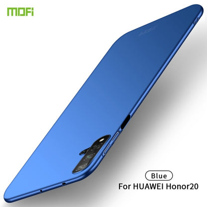 MOFI Frosted PC Ultra-thin Hard Case for Huawei Honor 20 (Blue) - Honor Cases by MOFI | Online Shopping South Africa | PMC Jewellery