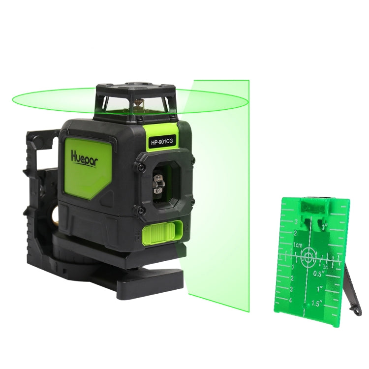 901CG H360 Degrees / V130 Degrees Laser Level Covering Walls and Floors 5 Line Green Beam IP54 Water / Dust proof(Green) - Laser Rangefinder by PMC Jewellery | Online Shopping South Africa | PMC Jewellery | Buy Now Pay Later Mobicred