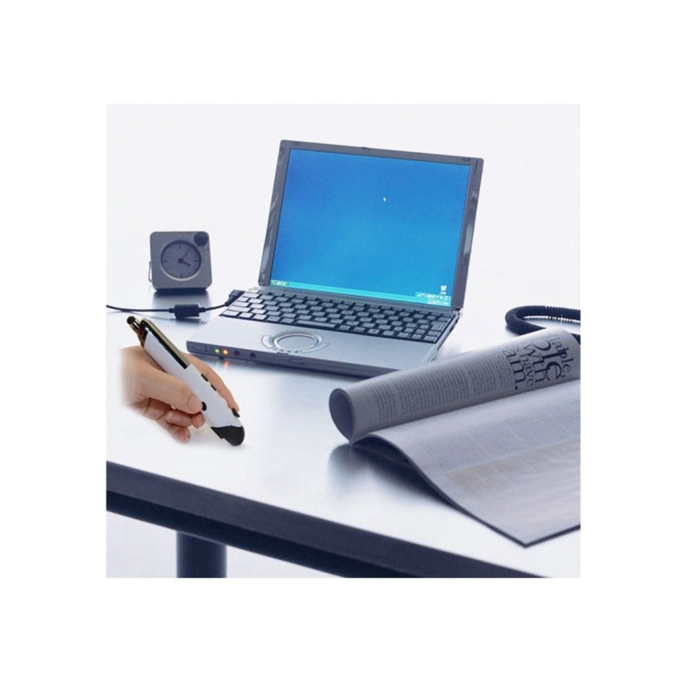 PR-08 2.4G Innovative Pen-style Handheld Wireless Smart Mouse, Support Windows 8 / 7 / Vista / XP /  2000 / Android / Linux / Mac OS. , Effective Distance: 10m(White) - Wireless Mice by PMC Jewellery | Online Shopping South Africa | PMC Jewellery | Buy Now Pay Later Mobicred