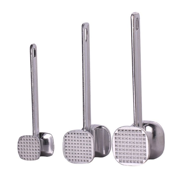 2 PCS Aluminum Alloy Loose Tenderizers Meat Hammer Steak Pork Kitchen Tools, Middle Size: 5.0 x 22.5cm - Gadgets by PMC Jewellery | Online Shopping South Africa | PMC Jewellery | Buy Now Pay Later Mobicred