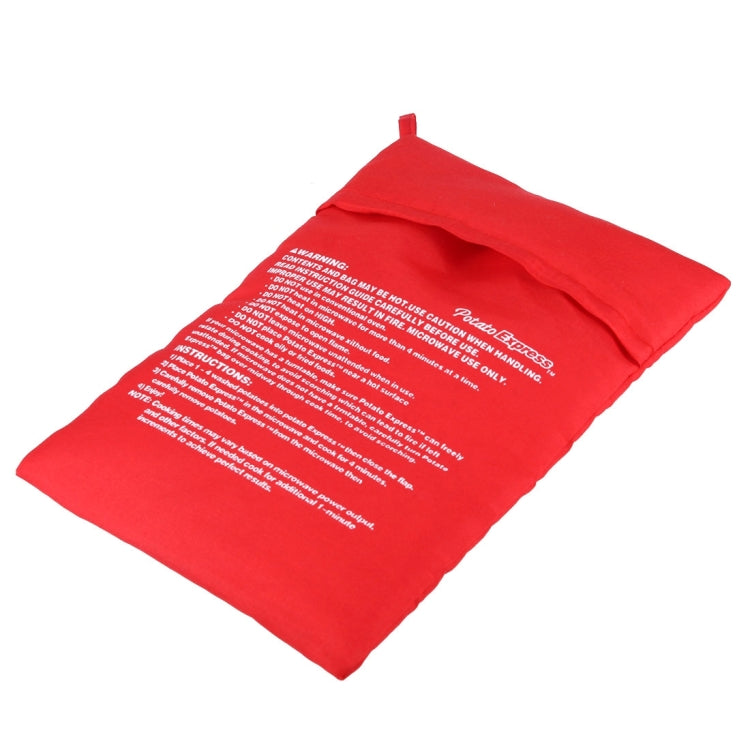 Washable Reusable Microwave Potato Cooker Bag (Cooks Up to 4 Potatoes At The Same Time), Size: 26.7*17.6cm(Red) - Baking mat & Bakewares by PMC Jewellery | Online Shopping South Africa | PMC Jewellery | Buy Now Pay Later Mobicred