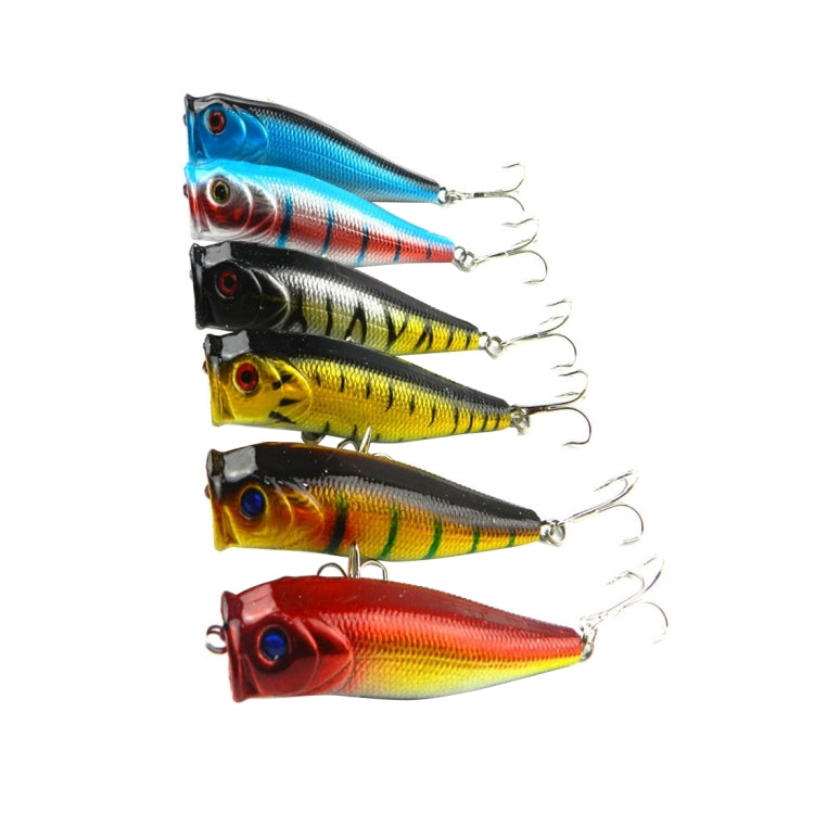 HENGJIA Plastic Artificial Fishing Lures Popper Bionic Fishing Bait with Hooks, Length: 9 cm, Random Color Delivery - Fishing Lures by HENGJIA | Online Shopping South Africa | PMC TechLife | Buy Now Pay Later Mobicred
