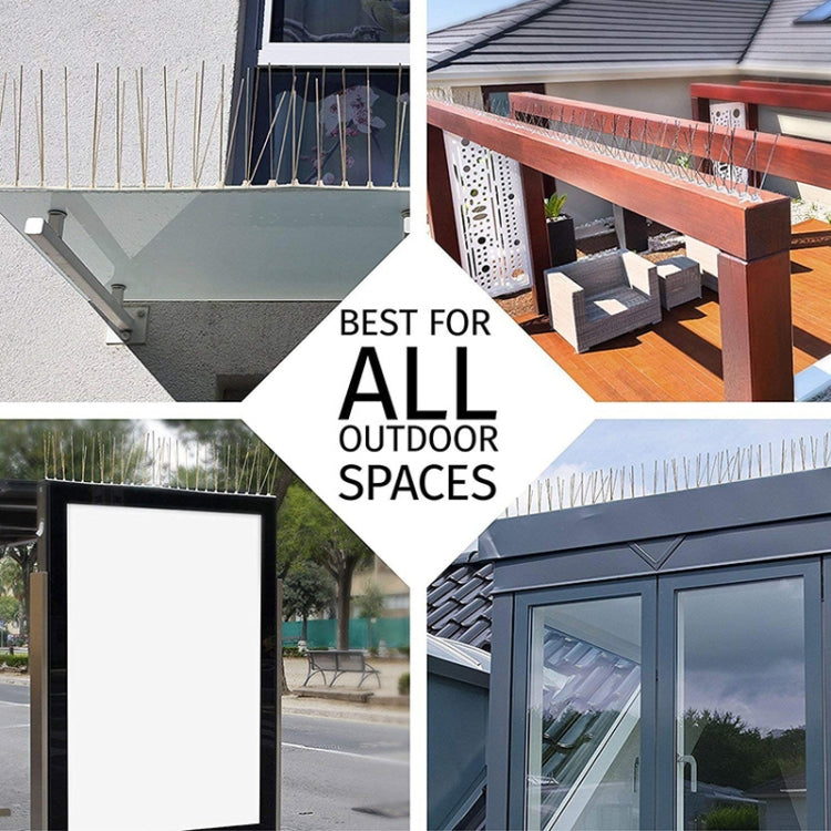 5 PCS / Set Bird Repeller 50cm Stainless Steel Nails Bird Spikes SK411 - Outdoor Insect Repellent by PMC TechLife | Online Shopping South Africa | PMC TechLife | Buy Now Pay Later Mobicred