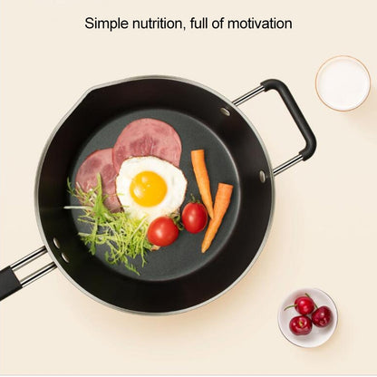 Original Xiaomi Youpin Non Stick Frying Pan Cooking Pot(White) - Pans by Xiaomi | Online Shopping South Africa | PMC Jewellery | Buy Now Pay Later Mobicred