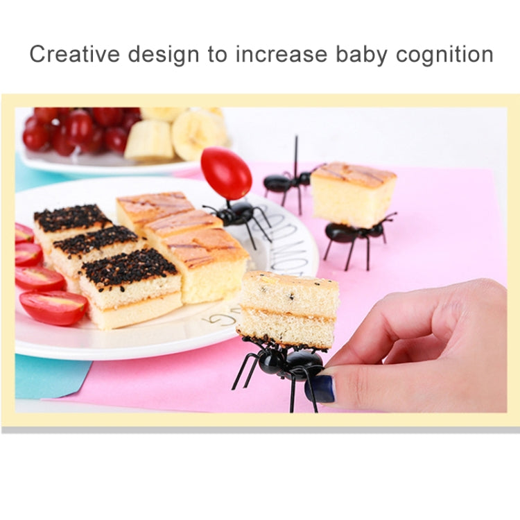 12pcs / Box Worker Ant Fruit Forks Snack Cake Dessert Tableware Home Kitchen Party Dinner Fruit Pick Kitchen Tool - Gadgets by PMC TechLife | Online Shopping South Africa | PMC TechLife | Buy Now Pay Later Mobicred