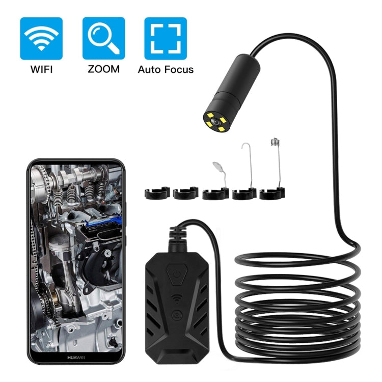 F230 IP68 Waterproof Autofocus WIFI Endoscope Inspection Camera, Length: 5m, Lens Diameter: 14mm -  by PMC Jewellery | Online Shopping South Africa | PMC Jewellery | Buy Now Pay Later Mobicred