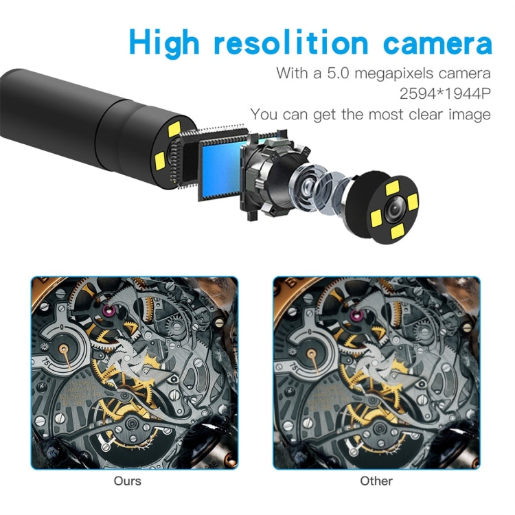 F230 IP68 Waterproof Autofocus WIFI Endoscope Inspection Camera, Length: 5m, Lens Diameter: 14mm -  by PMC Jewellery | Online Shopping South Africa | PMC Jewellery | Buy Now Pay Later Mobicred