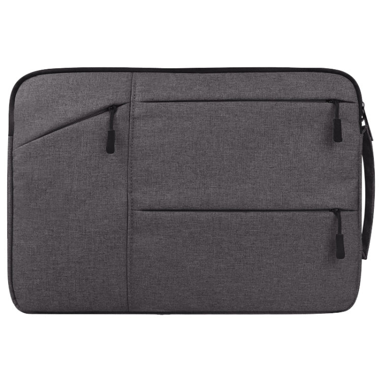 Universal Multiple Pockets Wearable Oxford Cloth Soft Portable Simple Business Laptop Tablet Bag, For 12 inch and Below Macbook, Samsung, Lenovo, Sony, DELL Alienware, CHUWI, ASUS, HP(Grey) - 12.1 inch by PMC Jewellery | Online Shopping South Africa | PMC Jewellery | Buy Now Pay Later Mobicred