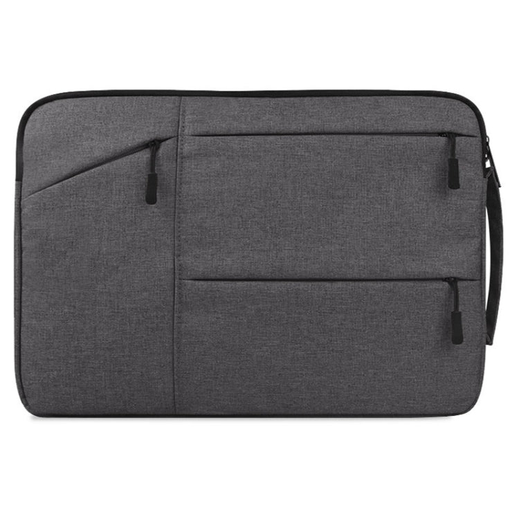 Universal Multiple Pockets Wearable Oxford Cloth Soft Portable Simple Business Laptop Tablet Bag, For 12 inch and Below Macbook, Samsung, Lenovo, Sony, DELL Alienware, CHUWI, ASUS, HP(Grey) - 12.1 inch by PMC Jewellery | Online Shopping South Africa | PMC Jewellery | Buy Now Pay Later Mobicred