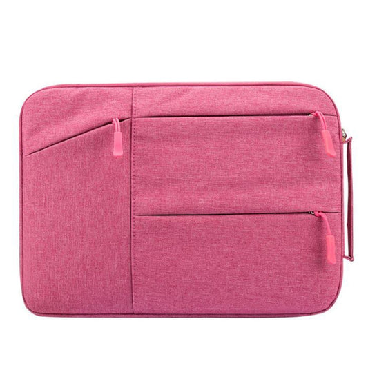 Universal Multiple Pockets Wearable Oxford Cloth Soft Portable Simple Business Laptop Tablet Bag, For 13.3 inch and Below Macbook, Samsung, Lenovo, Sony, DELL Alienware, CHUWI, ASUS, HP (Magenta) - 13.3 inch by PMC Jewellery | Online Shopping South Africa | PMC Jewellery | Buy Now Pay Later Mobicred