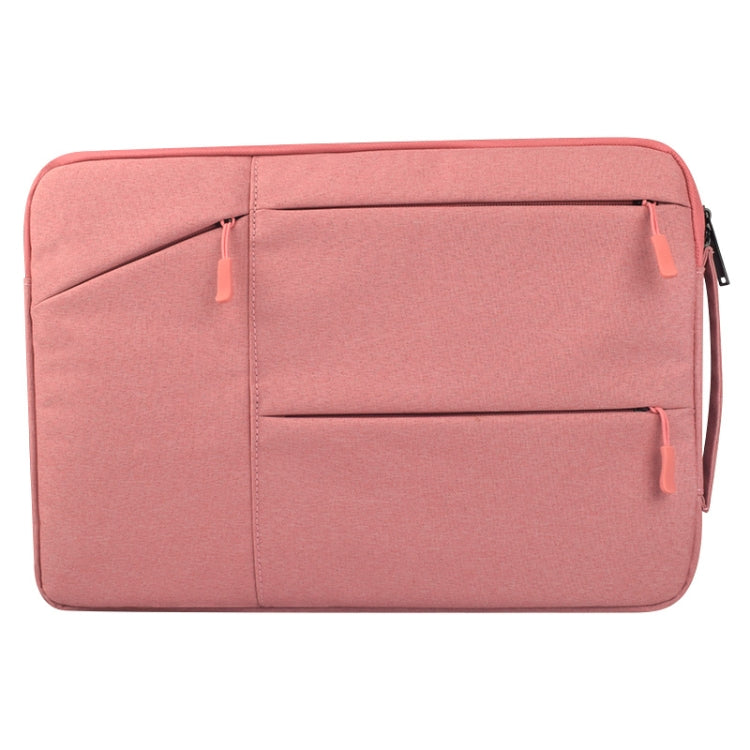 Universal Multiple Pockets Wearable Oxford Cloth Soft Portable Simple Business Laptop Tablet Bag, For 15.6 inch and Below Macbook, Samsung, Lenovo, Sony, DELL Alienware, CHUWI, ASUS, HP (Pink) - 15.6 - 17 inch by PMC Jewellery | Online Shopping South Africa | PMC Jewellery | Buy Now Pay Later Mobicred