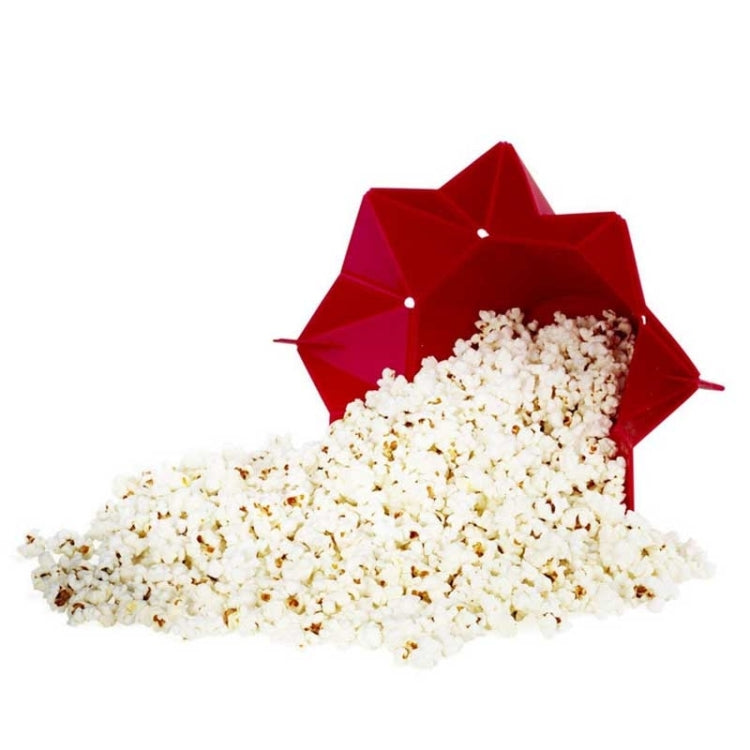 2 PCS Creative Foldable Silicone Microwave Popcorn Maker(Red) - free shipping - PMC TechLife - Order now!