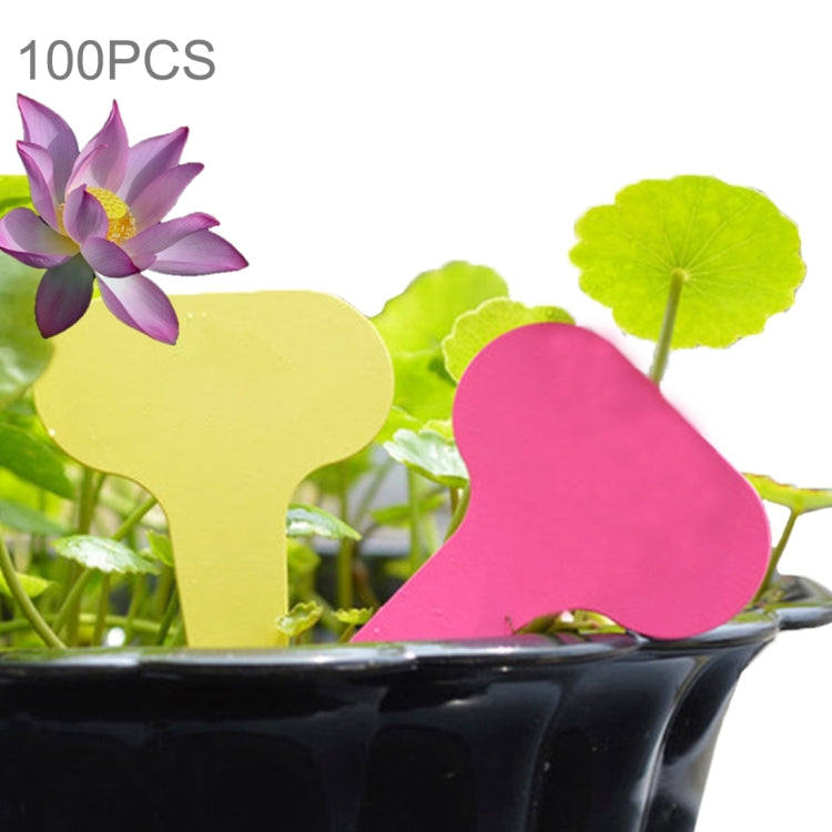 100PCS Floral Label Gardening Label Waterproof small card Insert Label Potted Label,Random Color Delivery - Yard & Garden Decor by PMC Jewellery | Online Shopping South Africa | PMC Jewellery | Buy Now Pay Later Mobicred